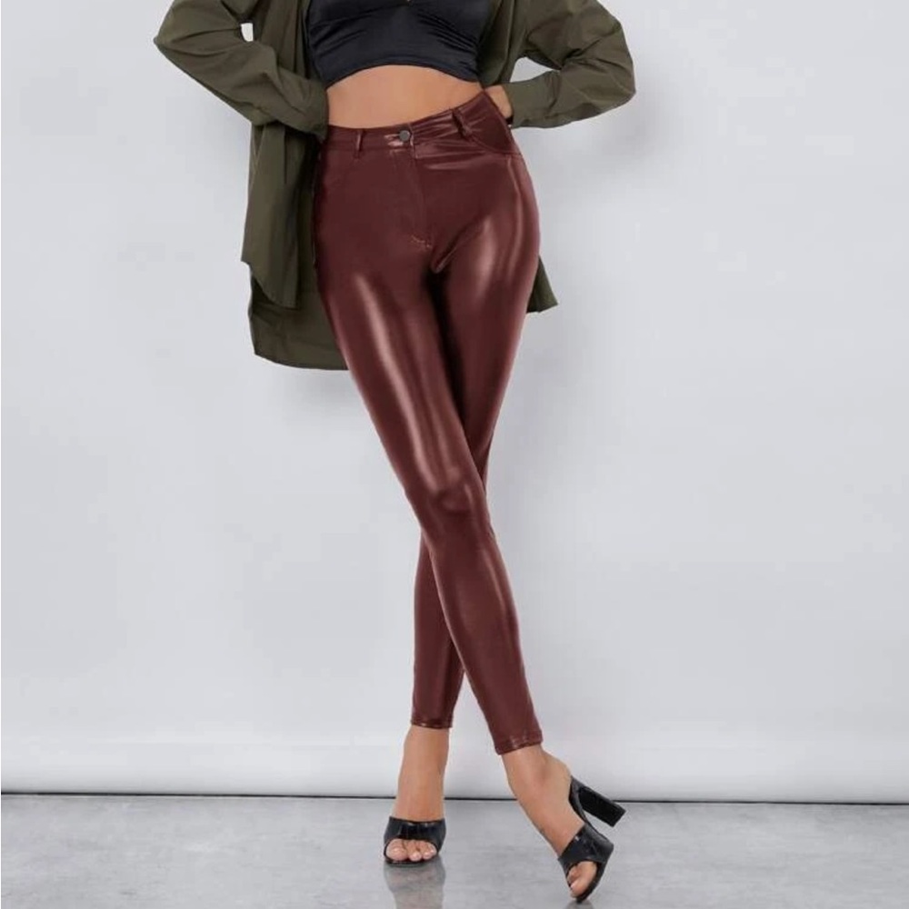 Faux leather pants NEW